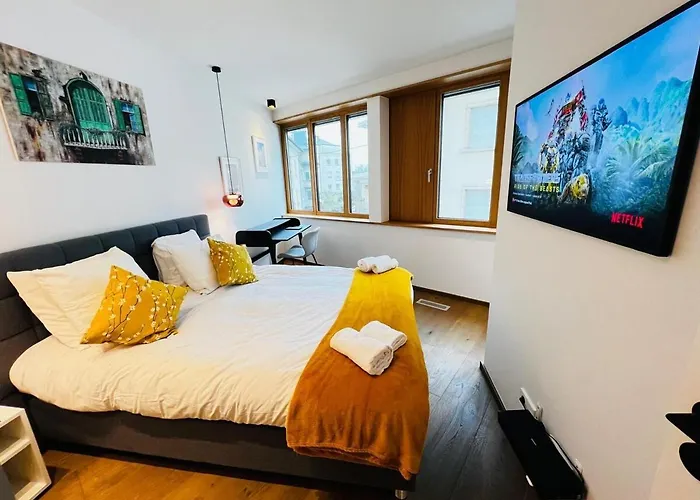 Beautiful One Bedroom W Balcony&parking-bel135 * Luxembourg